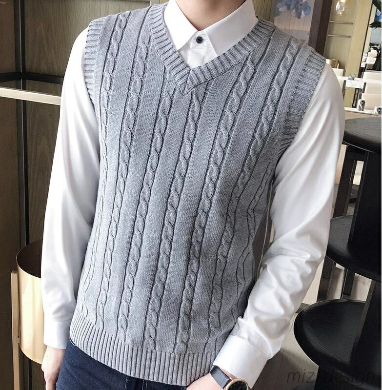 【送料無料】コットン ユニフォーム スクール //メンズ/お兄系 メンズファッション 防寒 Vネック