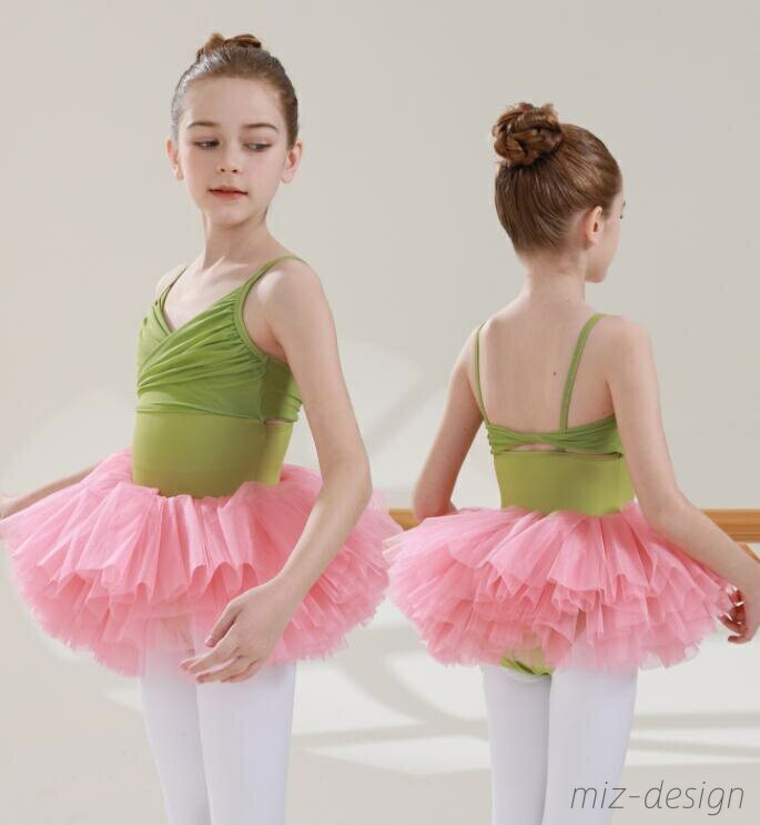 【送料無料】子供 レオタード バレエ ワンピース 女の子 レオタード バレエ 演出 体操 発表会 ダンス衣装 キッズ ジュニア ダンスウェア