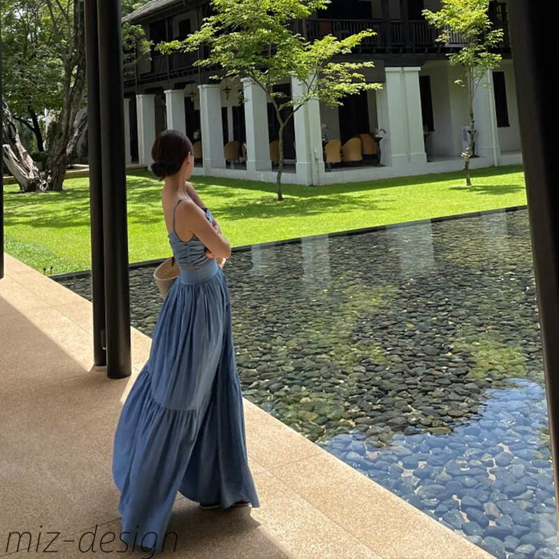 【送料無料】スカート トップス キャミソール セットアップ フレアスカート ロングスカート ロング 袖なし ノースリーブ オフショルダー