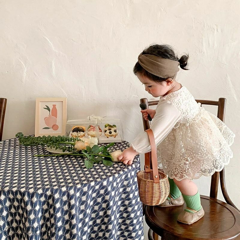 【送料無料】ベビー ワンピース ベビー服 ベビーロンパース 長袖 幼児 女の子 誕生日 結婚式 新生児 かわいい 1歳 フォーマル キッズ 膝丈