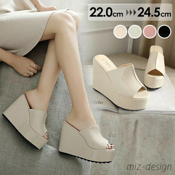 【送料無料】美脚 大人 女性 靴 ベルト 夏 かかとなし レディース 安定感 サンダル 厚底 歩きやすい お洒落なサンダル 厚底サンダル