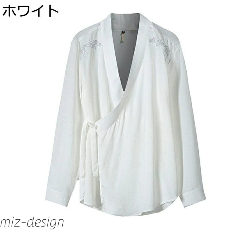 【送料無料】唐装 メンズ 伝統服 漢服 大きいサイズ カジュアルシャツ カーディガン ファッション 上着 日焼け対策 カジュアル 柔らかい