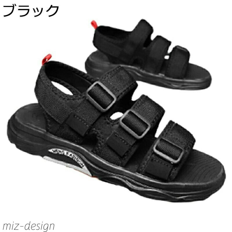 【送料無料】メンズ スポーツサンダル 外履き 夏用 通気 速乾 ビーチサンダル アウトドア 軽量 滑り止め 運転靴 カジュアルサンダル ジョギング