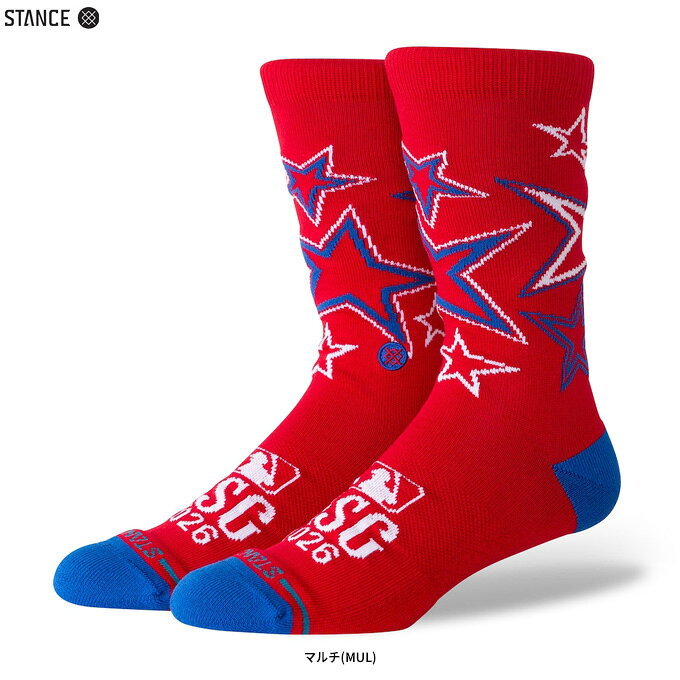 ◆メール便対応商品◆STANCE（スタンス）ASG CREW 2026 MLBオールスター2026限定モデ...