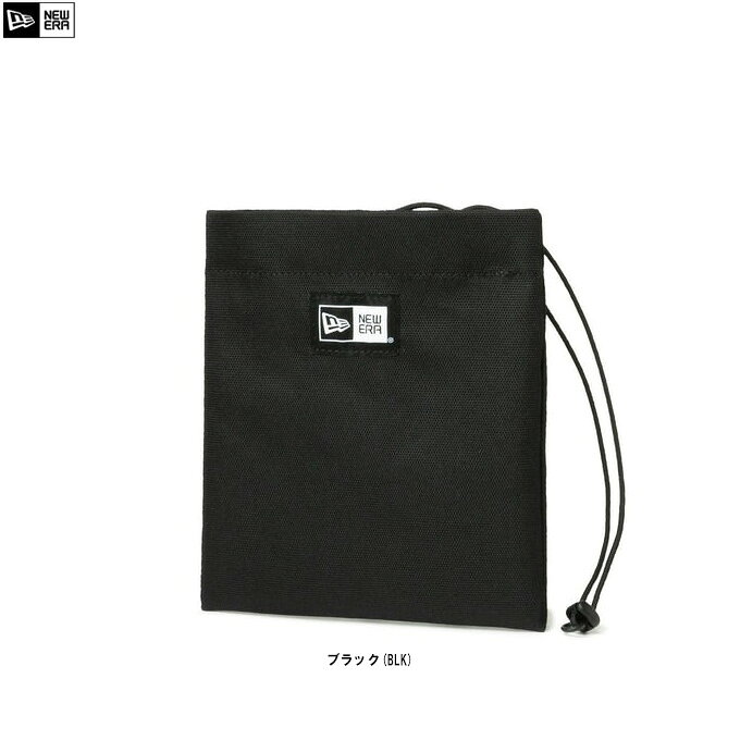 Rakuten - ◆メール便対応商品◆NEW ERA（ニューエラ）フラット ネックポーチ 0.6L ボックスロゴ（13552471）（スポーツ/トレーニング/アウトドア/カジュアル/サコッシュ/ショルダーバッグ/かばん/鞄/一般用）