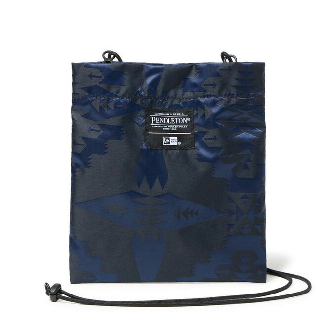 ◆メール便対応商品◆NEW ERA（ニューエラ）フラット ネックポーチ 0.6L Pendleton ...