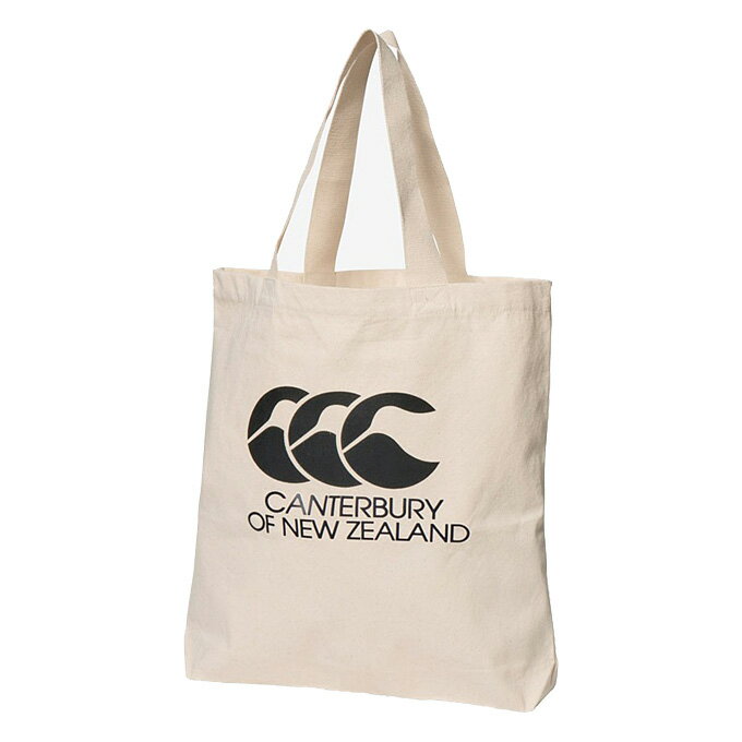 ◆メール便対応商品◆Canterbury（カンタベリー）オーガニックトートバッグ（AB04835）（ラグビー/スポーツ/アウトドア/カジュアル/鞄/かばん/キャンバス地/一般用）