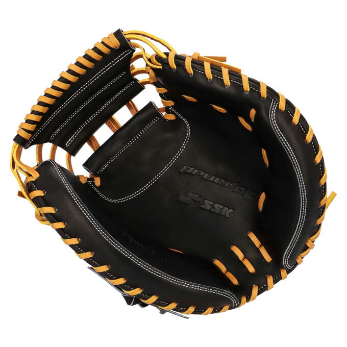 SSK（エスエスケイ）硬式用キャッチャーミット プロエッジシリーズ B 捕手用（PKBM044）（proedge/野球/ベースボール/グローブ/グラブ/右投げ用/硬式用ミット/硬式ミット/キャッチミット/一般用）