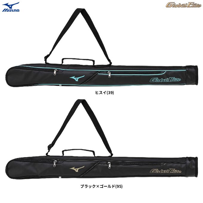 ■品番 1FJTD951 ■商品説明 2026年セレクションモデル。 テクニカルな再帰反射ロゴ付き1本入れバットケース。 色落ちに強く、環境に優しい原着素材採用。 ミズノセレクションモデル2026「翡翠」 ■素材 ポリエステル(裏加工PU)、合成皮革(PU) ■カラー ヒスイ(39) ブラック×ゴールド(95) ■サイズ L83×W8×H8cm 質量：約240g 容量：1本入れ ■当社在庫商品