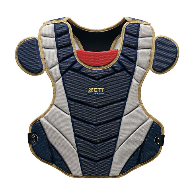 ZETT（ゼット）限定 軟式・ゴムソフトボール用 キャッチャー防具 4点セット（BL435...
