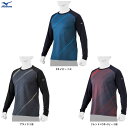 ◆メール便対応商品◆MIZUNO(ミズノ)限定 裏起毛グラフィックアンダーシャツ(12JAAP81)(スポーツ/野球/ベースボール/ソフトボール/トレーニング/...
