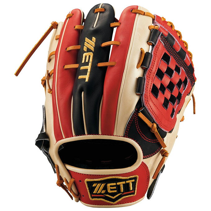 楽天市場】軟式 内野手 グローブ zett（カラーレッド）（スポーツ