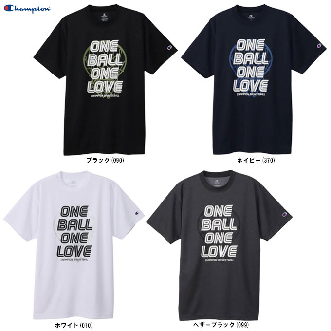 ◆メール便対応商品◆Champion(チャンピオン)ショートスリーブTシャツ(C3ZB314)(スポーツ/バスケットボール/トレーニング/半袖/ウェア/吸汗速乾/男性用/メンズ)