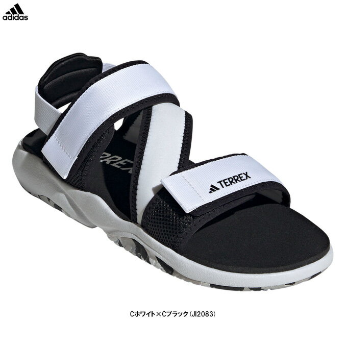 adidas テレックス Sumra サンダル ホワイト x ブラック ji2083_1.jpg