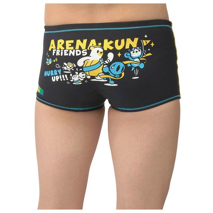 ◆メール便対応商品◆arena（アリーナ）ECOタフ トレーニングスパッツ(ショートレッ...
