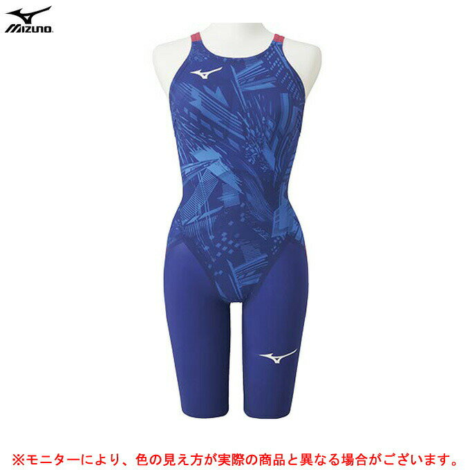 MIZUNO（ミズノ）GX SONIC V ハーフスーツ（N2MG0701）（FINA承認モデル/水泳/競泳水着/スイミング/プール/スイムウェア/女性用/レディース）