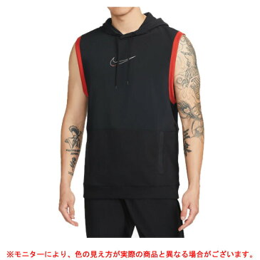 NIKE（ナイキ）DRI−FIT スリーブレス フーデッド プルオーバー トレーニングトップ（DM6663）（スポーツ/トレーニング/ランニング/ベスト/袖なし/フード付き/男性用/メンズ）