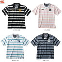 ◆メール便対応商品◆【ネイビー/Mのみ】Canterbury(カンタベリー)S/S ラガーシャツ(RA30115)(ラグビー/スポーツ/トレーニング/カジュアル...