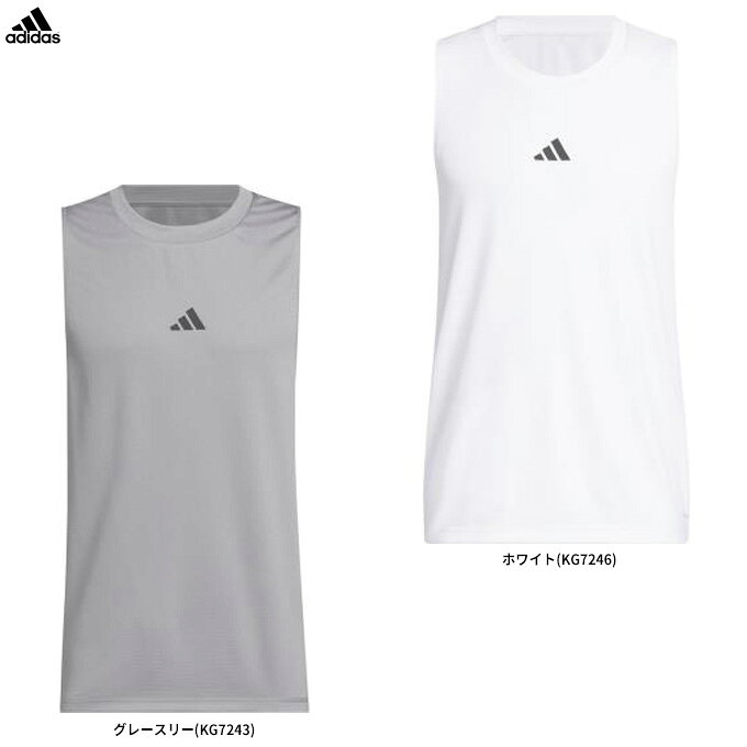 ◆メール便対応商品◆adidas（アディダス）トレーニング タンク（WP219）（バスケットボール/バスケ/スポーツ/トレーニング/ランニング/フィットネス/シャツ/トップス/ノースリーブ/ウェア/男性用/メンズ）