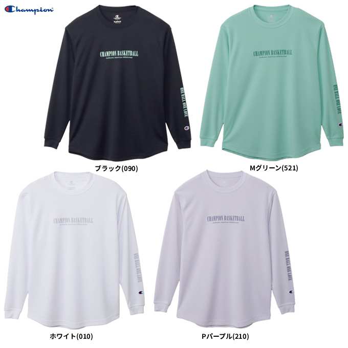 ◆メール便対応商品◆Champion（チャンピオン）ウィメンズ ロングスリーブTシャツ（CWEB410）（バスケットボール/スポーツ/トレーニング/ランニング/フィットネス/長袖/ロンT/ウェア/プラシャツ/女性用/レディース）
