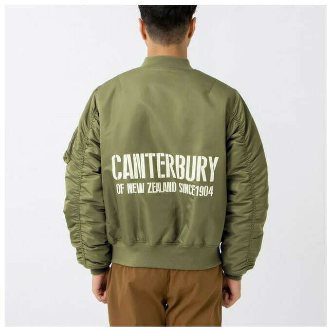 Canterbury（カンタベリー）ディフェンダージャケット（RA72506）（ラグビー/スポーツ/トレーニング/アウトドア/MA-1/ミリタリー/カジュアル/撥水/男性用/メンズ） 3