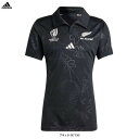 【Mサイズのみ】adidas(アディダス)オールブラックス ラグビーパフォーマンス ホームジャージー(IJJ39)(スポーツ/ラグビー/トレーニング/ランニング/部活/ウェア/トップス/半袖/男性用/メンズ)(4)