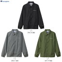 チャンピオン ウィンドブレーカー メンズ Champion（チャンピオン）COACH JACKET（C3W601）（アウトドア/スポーツ/トレーニング/ウィンドブレーカー/カジュアル/撥水/男性用/メンズ）