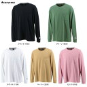 ◆メール便対応商品◆【ピンク/Mのみ】CONVERSE(コンバース)クルーネックロングスリーブTシャツ 胸ポケット付き(CA222386L)(スポーツ/トレーニ...