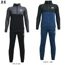 UNDER ARMOUR（アンダーアーマー）UA キッズ トレーニング カラーブロック ニット トラックスーツ（1373978）（スポーツ/トレーニング/セットアップ/ジャージ上下/子供用/ジュニア）