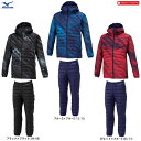 MIZUNO(ミズノ)限定 ブレスサーモ テックフィルコート テックフィルハイブリッドパンツ 上下セット(32MEA536/32MFA535)(BREATH T...