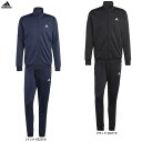 adidas(アディダス)リニアロゴ トリコット トラックスーツ ジャージ上下セット(ECT04)(スポーツ/トレーニング/ランニング/セットアップ/ジャケット...