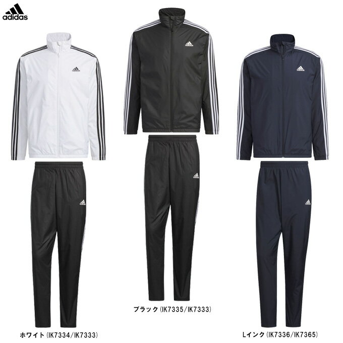 adidas（アディダス）ウインドブレーカージャケット パンツ上下セット（IJL65/IJL71）（スポーツ/トレーニング/ランニング/フード付き/男性用/メンズ）