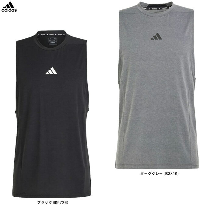 アディダス タンクトップ  メンズ ◆メール便対応商品◆adidas（アディダス）DESIGNED FOR TRAINING ワークアウト タンクトップ（IEJ25）（スポーツ/トレーニング/ランニング/フィットネス/シャツ/トップス/ノースリーブ/ウェア/男性用/メンズ）