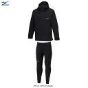 MIZUNO(ミズノ)限定 アノラックジャケット ストレッチスウェットジョガーパンツ 上下セット(P2MEB065/P2MDB065)(スポーツ/サッカー/フッ...