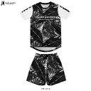 【XXLサイズのみ】junky(ジャンキー)RESORT ワークアウトシャツ&ショーツ 上下セット(CP24C42/CP24C43)(サッカージャンキー/フット...