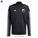 adidas(アディダス)オールブラックス AEROREADY ウォーミング 長袖フリーストップ(IKS24)(ALL BLACKS/ラグビー/スポーツ/トレー...