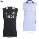 ◆メール便対応商品◆adidas(アディダス)オールブラックス ラグビー AEROREADY ノースリーブTシャツ(JUJ17)(ALL BLACKS/トレーニ...