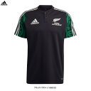 ◆メール便対応商品◆adidas(アディダス)マオリ オールブラックス ラグビー ポロシャツ(LCJ55)(ALL BLACKS/スポーツ/トレーニング/ランニ...