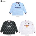 Junky(ジャンキー)Ballond’or+10 ルーズシルエット ロングスリーブ ゲームシャツ(SJ24D08)(サッカージャンキー/フットサル/スポーツ/トレーニング/ウェア/カジュアル/ロンT/長袖/トップス/Claudio Pandiani/クラウディオ・パンディアーニ/男性用/メンズ)