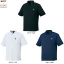 ◆メール便対応商品◆ZETT(ゼット)限定 ZETT by BEAMS DESIGN ポロシャツ(BOT76102)(ゼット バイ ビームス デザイン/スポーツ/野球/ベースボール/トレーニング/カジュアル/ウェア/半袖/男性用/メンズ)