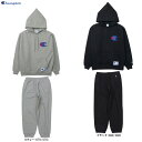 Champion(チャンピオン)アクションスタイル フーデッドスウェットシャツ パンツ 上下セット(C3B104/C3B205)(スポーツ/パーカー/トレーニン...