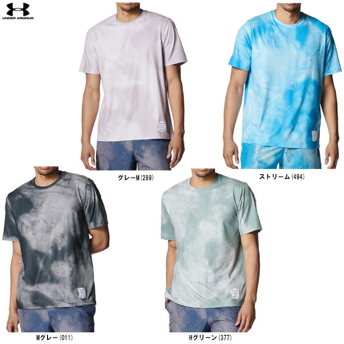 ◆メール便対応商品◆UNDER ARMOUR(アンダーアーマー)モチベート プリント ショートスリーブ Tシャツ(6001514)(スポーツ/トレーニング/ランニング/フィットネス/カジュアル/半袖/ウェア/高機能性/起毛/ストレッチ/防臭/男性用/メンズ)