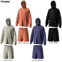 hummel(ヒュンメル)PLAY ラッシュガードフーデッドジャケット ショートパンツ 上下セット(HAP7218/HAP4211HP)(スポーツ/トレーニング/フィットネス/セットアップ/ハーフパンツ/ウェア/フードあり/パーカー/長袖/速乾/男性用/メンズ)