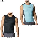 ◆メール便対応商品◆UNDER ARMOUR(アンダーアーマー)UAアイソチル ベント コンプレッション スリーブレス シャツ(6001531)(スポーツ/トレーニング/ランニング/インナー/袖なし/ノースリーブ/タンクトップ/吸汗速乾/男性用/メンズ)(4)
