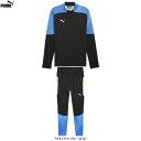 PUMA(プーマ)NDIVIDUAL FINAL1/4 ジップ トラックジャケット パンツ 上下セット(659853/659871)(サッカー/フットサル/スポ...