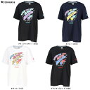◆メール便対応商品◆CONVERSE(コンバース)ガールズプリントTシャツ(CB342351)(スポーツ/バスケットボール/トレーニング/半袖/ウェア/吸汗速乾...