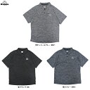 ◆メール便対応商品◆Kappa(カッパ)杢柄半袖ポロシャツ(215374)(スポーツ/トレーニング/ランニング/フィットネス/ウェア/吸水速乾/男性用/メンズ)