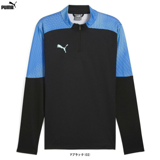 PUMA(プーマ)INDIVIDUAL ファイナル 1/4 ジップ トラックジャケット(659853)(スポーツ/サッカー/トレーニング/カジュアル/ランニング/ウェア/長袖/男性用/メンズ) PUMA(プーマ)INDIVIDUAL ファイナル 1/4 ジップ トラックジャケット(659853)(スポーツ/サッカー/トレーニング/カジュアル/ランニング/ウェア/長袖/男性用/メンズ)