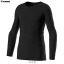 ◆メール便対応商品◆hummel(ヒュンメル)ぴたっとつめたロングスリーブインナー(HAP5163)(スポーツ/トレーニング/サッカー/フットサル/フィットネス/ランニング/アンダーシャツ/ウェア/長袖/接触冷感/男性用/メンズ)(4)
