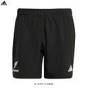 ◆メール便対応商品◆adidas(アディダス)オールブラックス ホームショーツ(KKX62)(ALL BLACKS/スポーツ/ラグビー/ラグビーショーツ/ラグビーパンツ/ウェア/ショートパンツ/男性用/メンズ)(4)